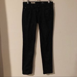 AG Adriano Goldschmied black Stevie ankle jeans